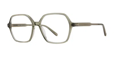 Garrett Leight Mariposa Oms Men's Glasses Green Size 47 - Free Lenses - Blue Light Block Available In Metallic
