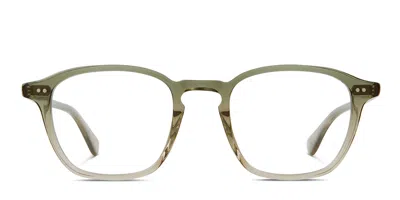 Garrett Leight Markus Green/clear In Green,clear