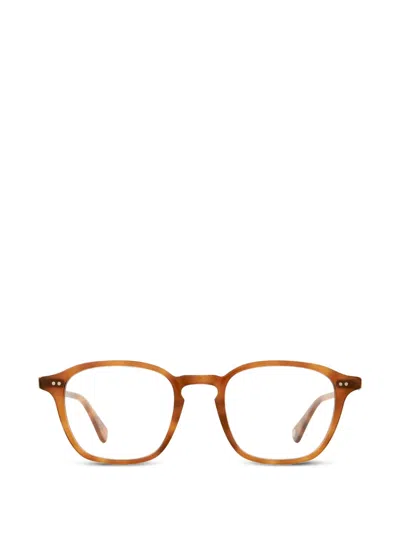 Garrett Leight Markus Square-frame Glasses In Brown