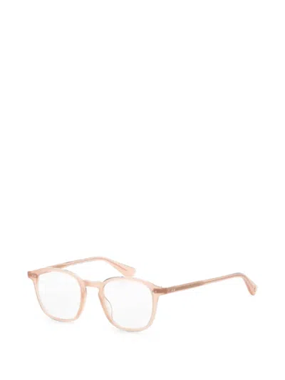 Garrett Leight 마르쿠스 스퀘어 프레임 안경 In Brown