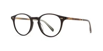 Garrett Leight Marmont C Bk-yjkt-wg Men's Glasses Black Size 47 - Free Lenses - Blue Light Block Available In Brown