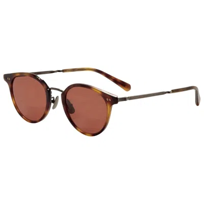 Garrett Leight Marmont Combo S Unisex Opticals In Brown