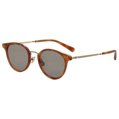 Garrett Leight Marmont Combo S Unisex Opticals In Brown