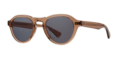 Garrett Leight Mcnally Sun Sed/bs Men's Sunglasses Brown Size 48