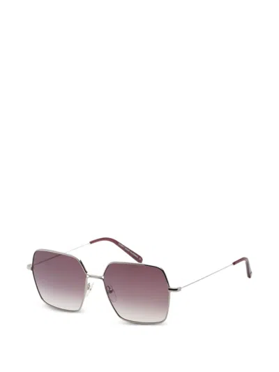 Garrett Leight 메도우 스퀘어 프레임 선글라스 In Metallic