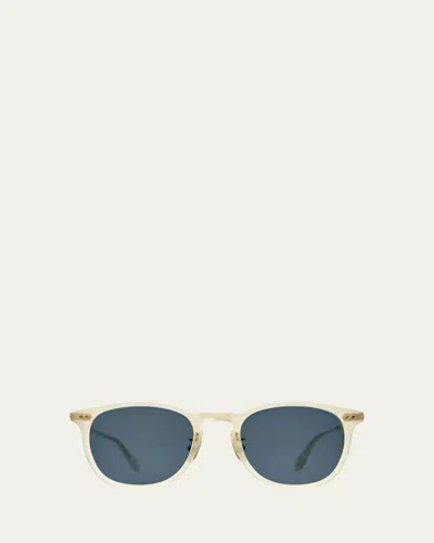 Garrett Leight Men's Kinney J Sun Square Sunglasses In Silk
