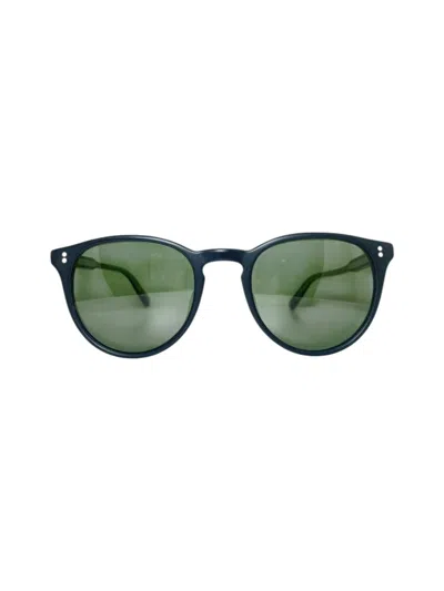 Garrett Leight Milwood - Matte Black Sunglasses In Green