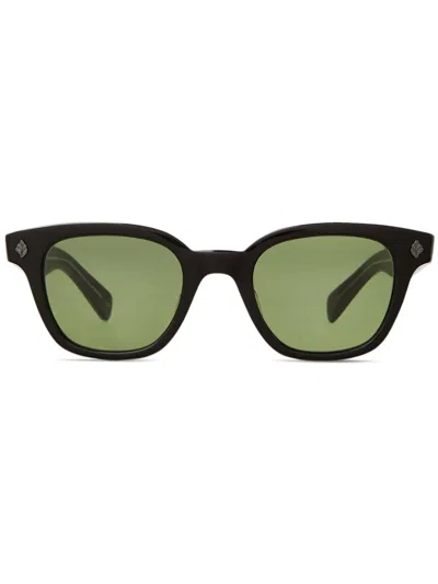 Garrett Leight Naples Sun Black In Brown