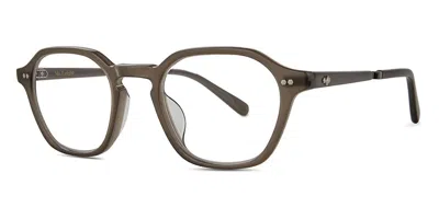 Garrett Leight Rell Ii C Tru-plt Men's Glasses Brown Size 46 - Free Lenses - Blue Light Block Available