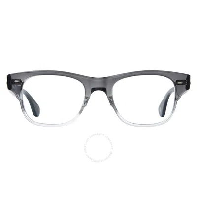 Garrett Leight Rodriguez Demo Rectangular Unisex Eyeglasses 1124 Gf 48 In Brown