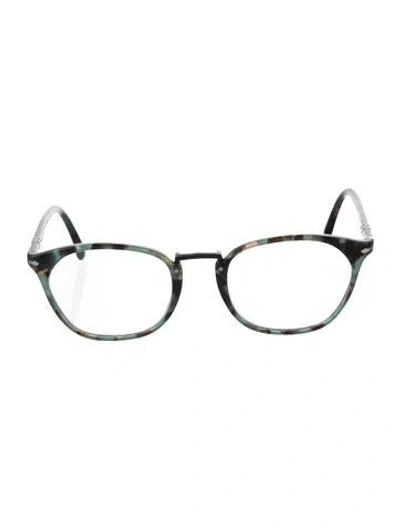 Pre-owned Garrett Leight Round Eyeglasses In Brown