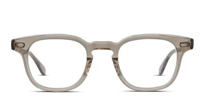 Garrett Leight Sherwood Gray/clear In Gray,clear