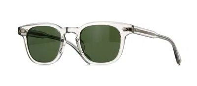 Pre-owned Garrett Leight Sherwood Sun Llg/pure G15 (llg/pg15) Sunglasses