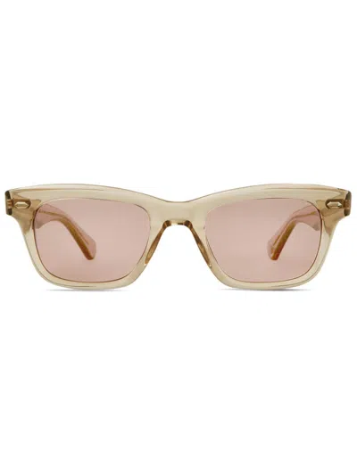 Garrett Leight Square-frame Sunglasses In Neutral