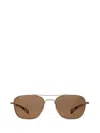 Garrett Leight Sunglasses In Brown