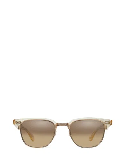 Garrett Leight Sunglasses In Gray