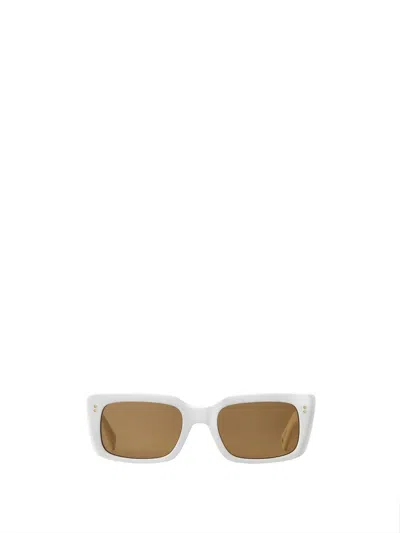 Garrett Leight Sunglasses In Brown