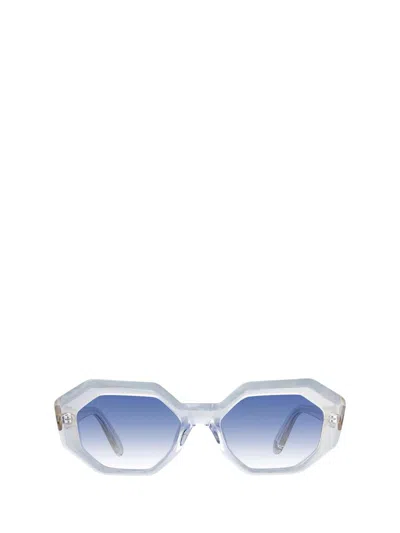 Garrett Leight Sunglasses In Blue