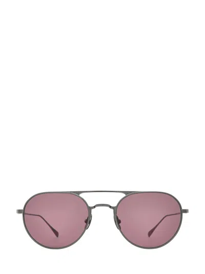 Garrett Leight Sunglasses In Blue