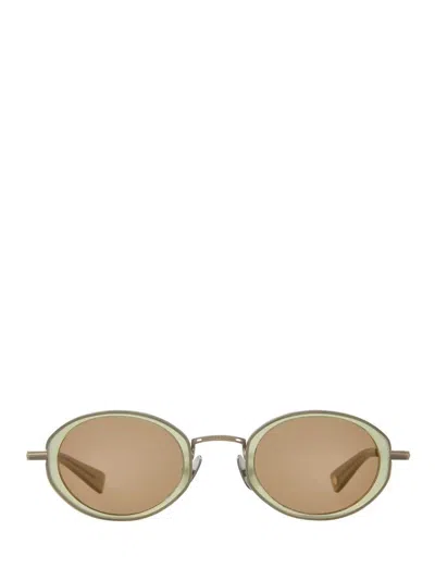Garrett Leight Sunglasses In Brown