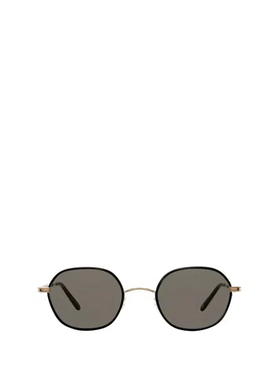 Garrett Leight Sunglasses In Black-gold