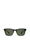Garrett Leight Torrey Sun Black/g15 Sunglasses In Black/g15