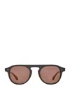 Garrett Leight Sunglasses In Brown
