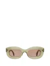 Garrett Leight Sunglasses In Green