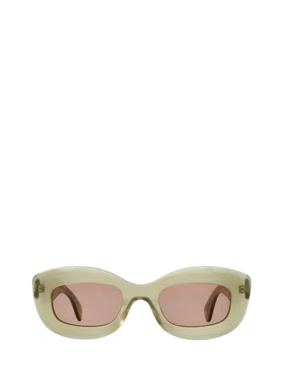 Garrett Leight Sunglasses In Green