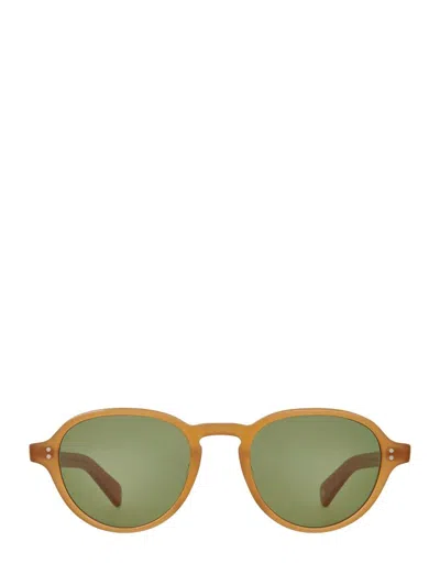 Garrett Leight Sunglasses In Green