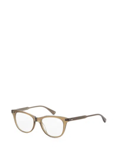 Garrett Leight 티아 제인 안경 In Brown