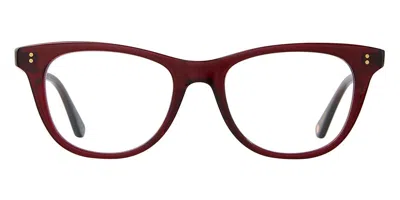 Garrett Leight Tia Jane Men's Glasses, Red, Size 47