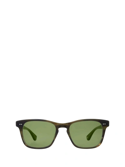 Garrett Leight Torrey Sun Douglas Fir/green Sunglasses