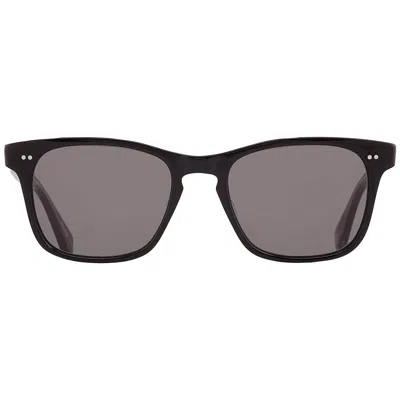 Garrett Leight Torrey Sun G15 Square Sunglasses 2148 Bk/g15 51 In Black