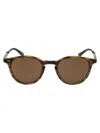 Garrett Leight Tortoiseshell Round Frame Sunglasses In Brown