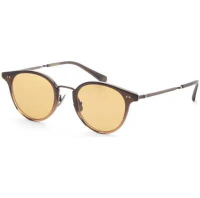 Garrett Leight Unisex 46 Mm Brown Sunglasses