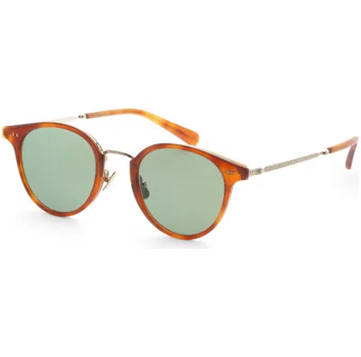Garrett Leight Unisex 46 Mm Brown Sunglasses In Green