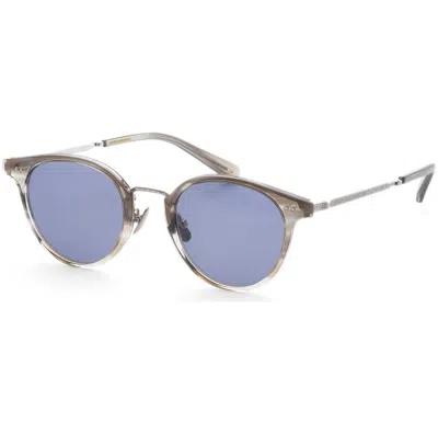 Garrett Leight Unisex 46 Mm Grey Sunglasses In Silver