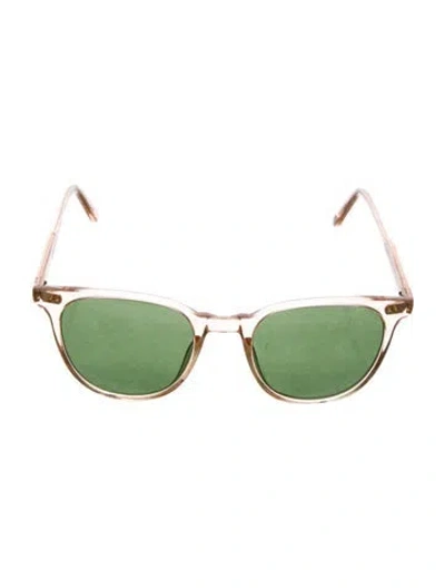 Pre-owned Garrett Leight Wayfarer Tinted Sunglasses