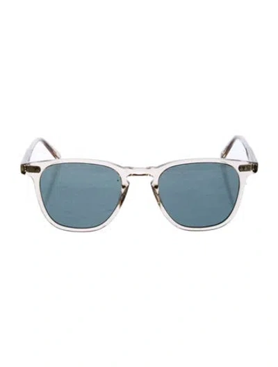 Pre-owned Garrett Leight Wayfarer Tinted Sunglasses