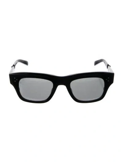 Pre-owned Garrett Leight Wayfarer Tinted Sunglasses In Black