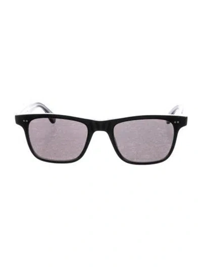 Pre-owned Garrett Leight Wayfarer Tinted Sunglasses In Multi