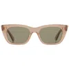 Garrett Leight Sunglasses In Brown