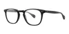 Garrett Leight Alder Square-frame Glasses In Black