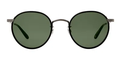 Garrett Leight Wilson Sun Bk-pw/sfpg15 Men's Sunglasses Black Size 49