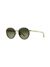 Garrett Leight Wilson X Sunglasses In Green