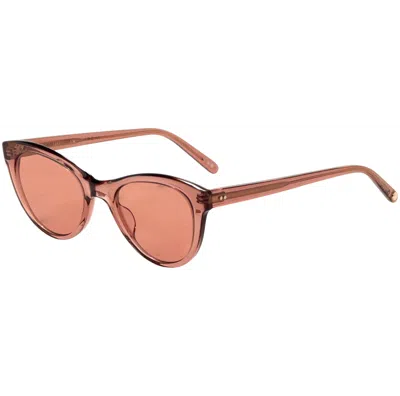 Garrett Leight Women's 47 Mm Pink Sunglasses In Brown