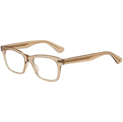 Garrett Leight Women's 49 Mm Beige Opticals In Brown