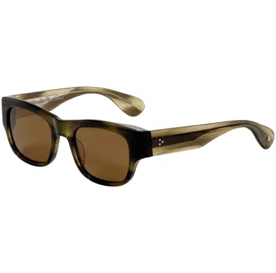Garrett Leight Women's 50 Mm Green Sunglasses In Brown
