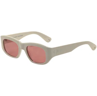 Garrett Leight Women's 50 Mm White Sunglasses In Gray